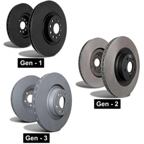 Remschijf EBC BRAKES D1846, 2 stuk