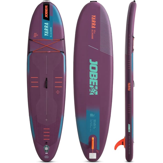 Jobe Aero Yarra 10.6 Opblaasbare Paddle Surf Set Paars 320 cm / 81 cm