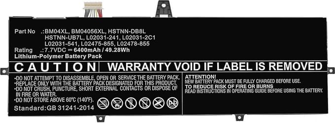 CoreParts MBXHP-BA0231 laptop reserve-onderdeel Batterij/Accu