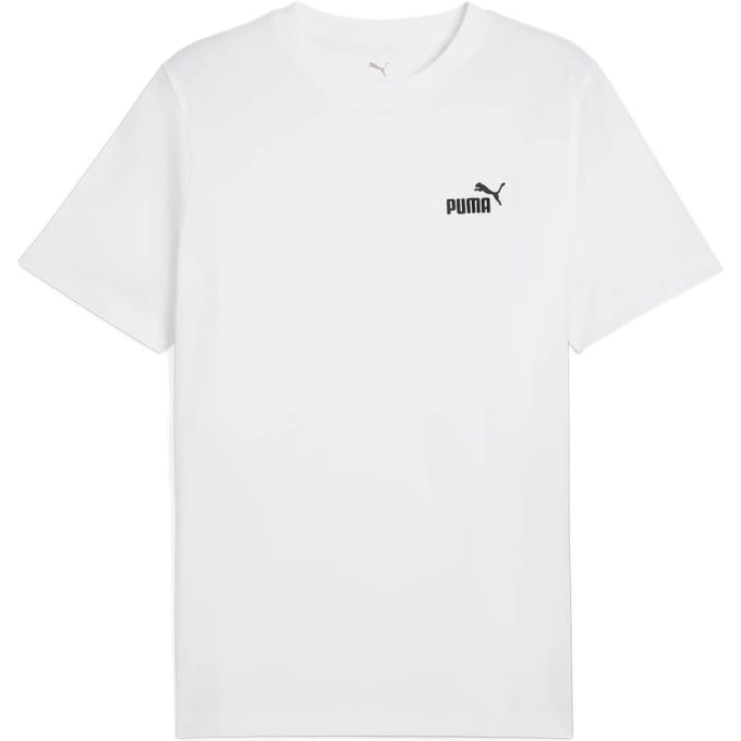 PUMA ESS Small No. 1 Logo Tee Unisex T-shirt - PUMA White