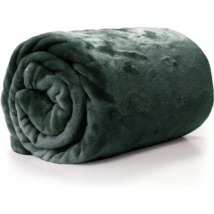 Unique Living enzo plaid 130x180cm laurel green