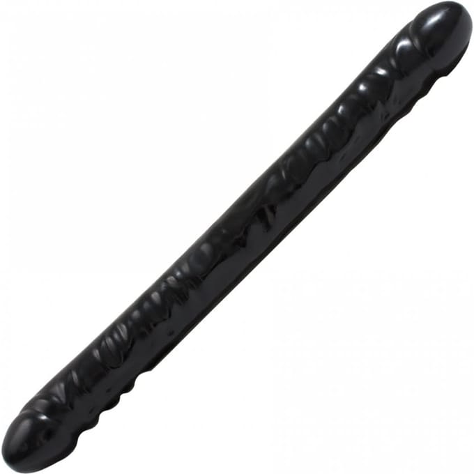 Dubbele Dildo 45 cm - Zwart