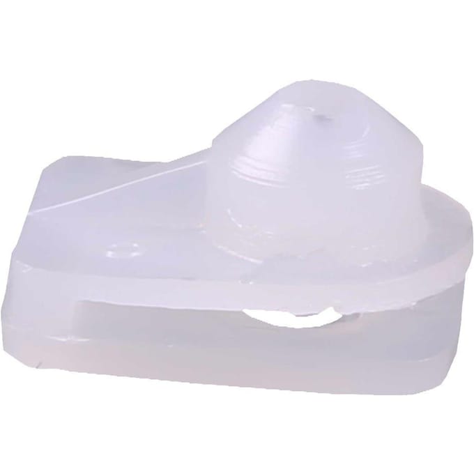 BCF844 10 Stuks Multifunctionele Plastic Moer, Witte Kleur voor Fiat: 14188880