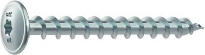 tellerkopschroef cilinderkop torx 8x100mm 2 stuks gegalvaniseerd