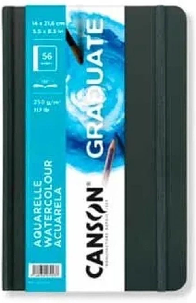 Canson - Graduate - notitieblokje - aquarel- C31200L027