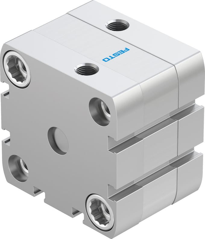 Festo Compacte Cilinder 50mm Boring 5mm Slag ISO 21287 Dubbelwerkend - 536320 - P2BNF