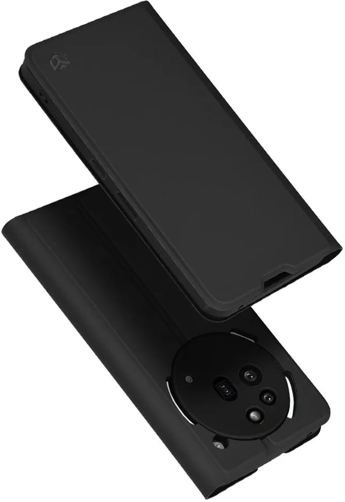 Hoesje geschikt voor Nothing Phone (3a) Pro - Techsuit Magskin Book Wallet Case - Zwart