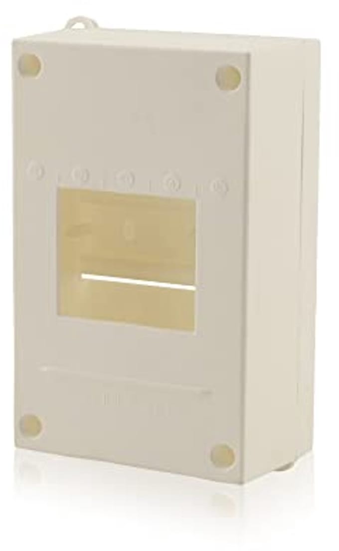 Witte Zekeringkast voor Binnenshuis - Compacte 3 Modules, IP30, 63A