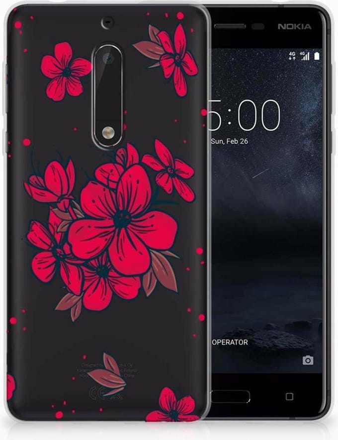 Nokia 5 TPU Case Blossom Red