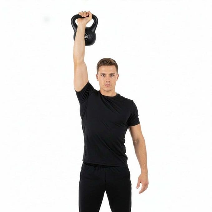 Actiget® Kettlebell | Kettle Bell | Zwart | 10 kg