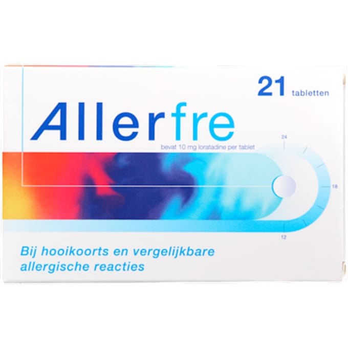 Allerfre Tabletten 10 mg - 21 tabletten