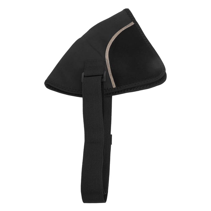 Schouder IJspak Wrap Rotator Cuff Schouderbrace Schouder Koud Warm Compressie Sleeve voor black
