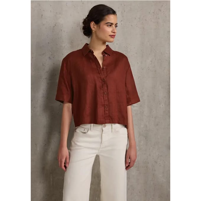 Linnen overhemd blouse