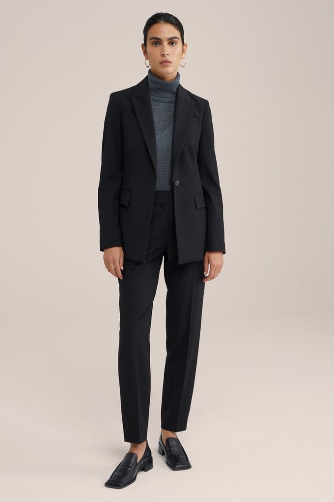 WE Fashion Dames regular fit blazer