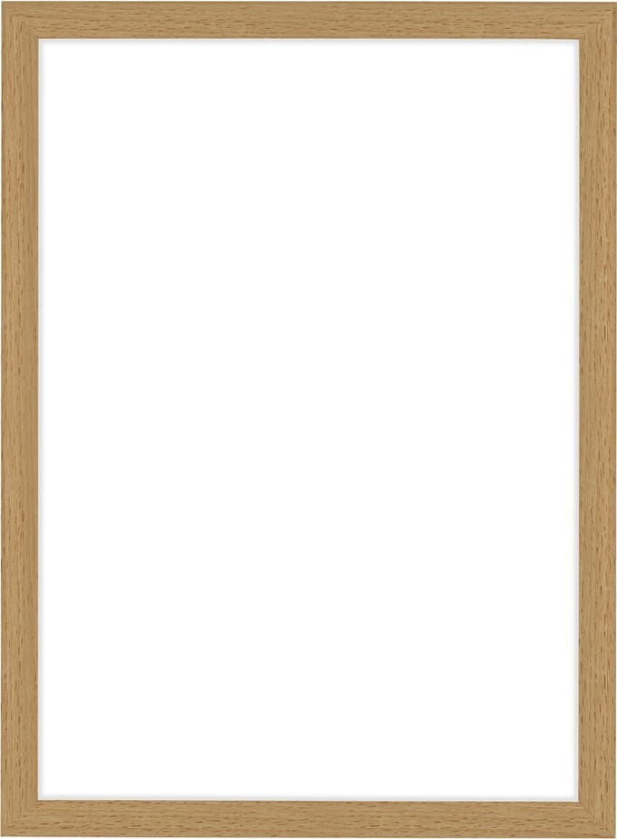Fotolijst 59x84 cm - MDF - Beuken - Colonia
