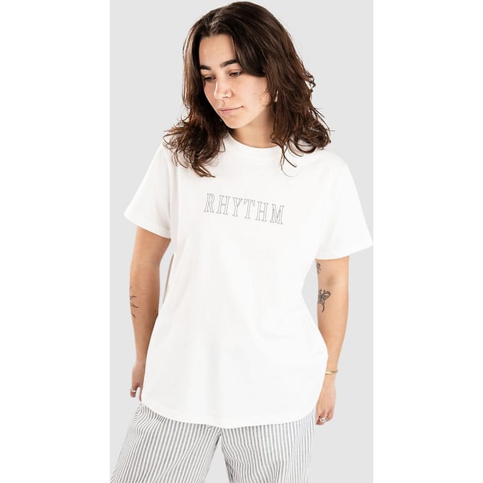 Rhythm Flagship Boyfriend T-Shirt wit