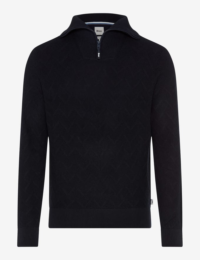 Brax Heren Trui  Style SÖREN navy, donkerblauw, maat S