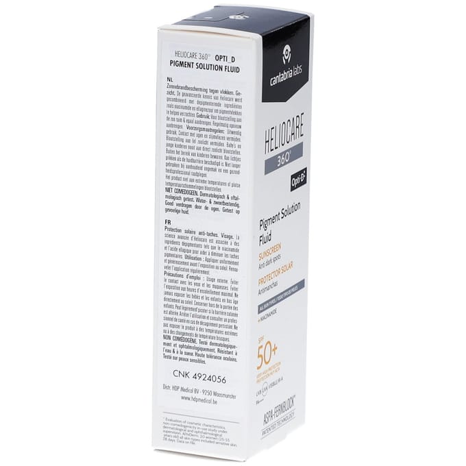 Anti Bruine vlekken Zonnebrandlotion Heliocare 360 Pigment Solution SPF 50+ 50 ml