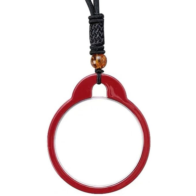 Nouvelles Lunettes de Lecture Portables Collier Loupe Créative Pendentif pour Lecture Facile Aide à la Décoration 2.5