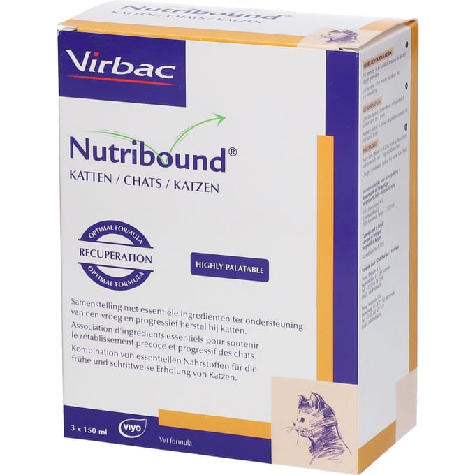 Nutribound Cat Tripack Susp Buva 3x150ml