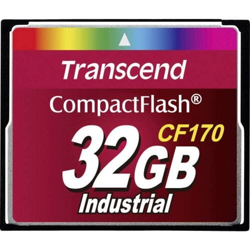 Transcend CompactFlash 170x Industrial - 86MB/s - 32GB