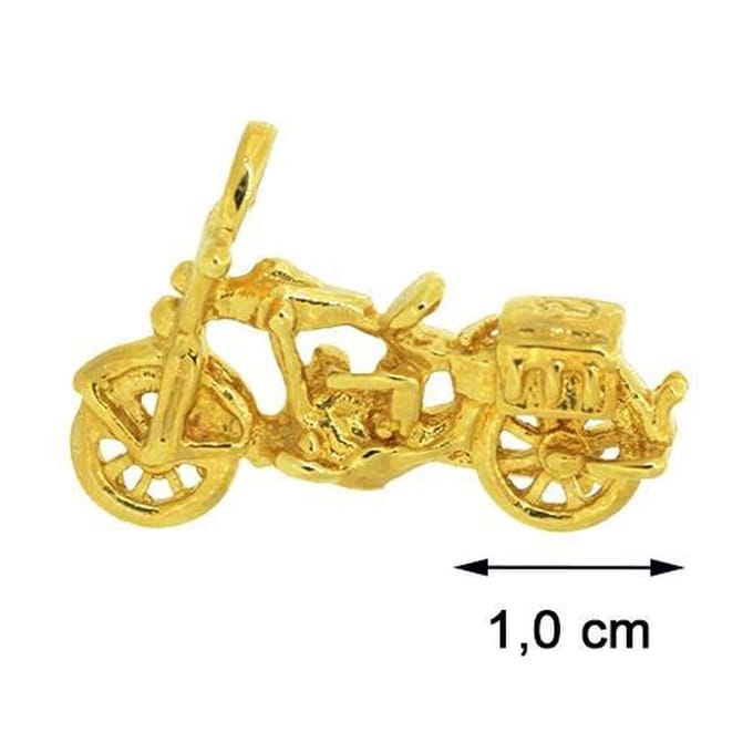 Blinx Jewels Vergulden Hanger Motorfiets