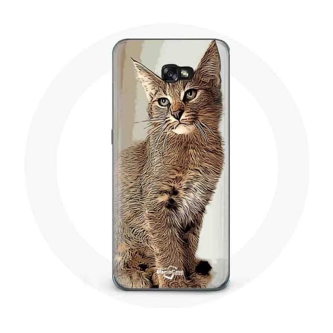 Case voor Samsung Galaxy A3 2017 Siamese kattenras