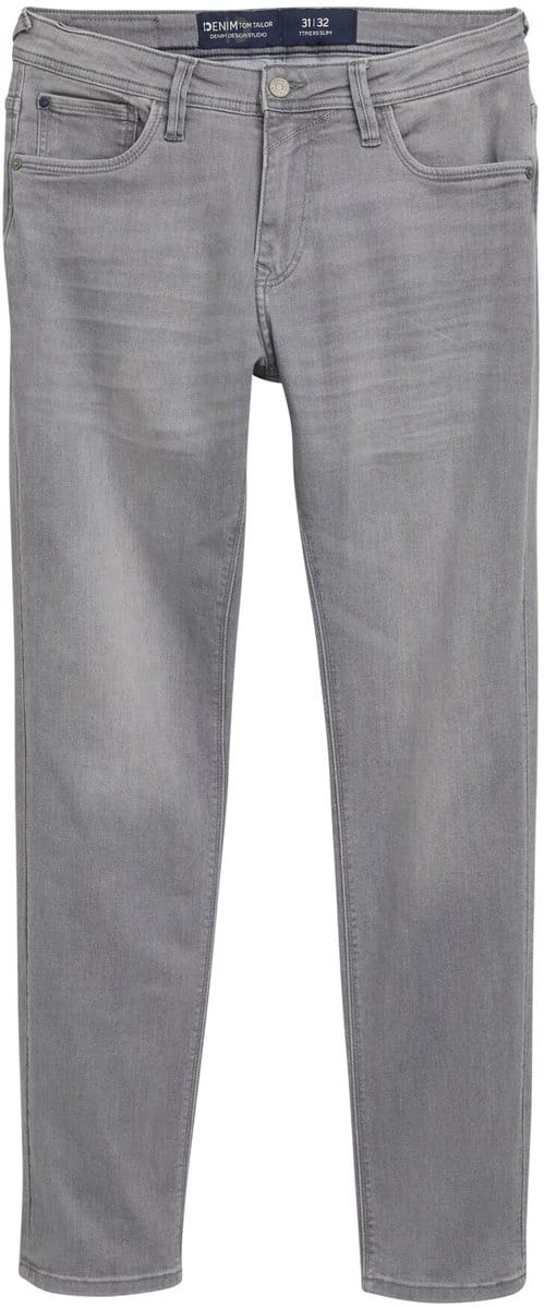 Tom Tailor Denim - TTPIERS SLIM-jeans - Maat 29/30 - stone grey denim
