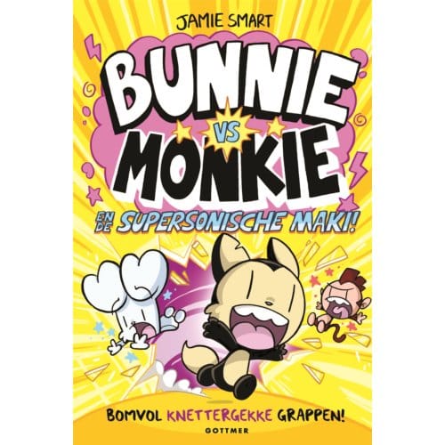 Bunnie Vs Monkie En De Supersonische Maki! - Bunnie Vs Monkie - Jamie Smart