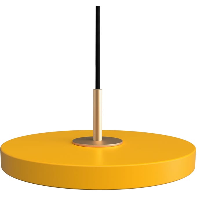 UMAGE Hanglamp Asteria Micro V2 - saffraan - Brass Top