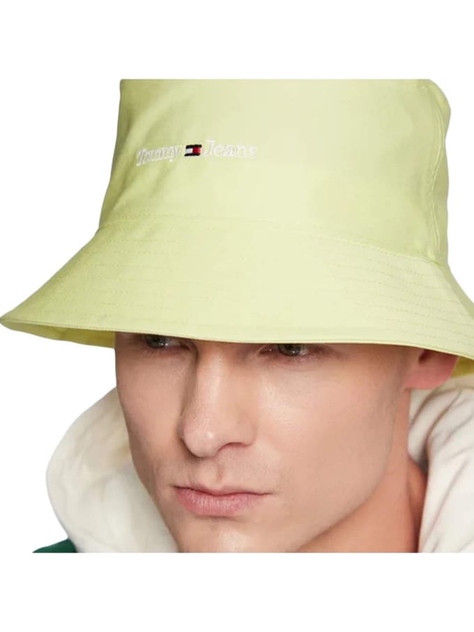 Tommy Hilfiger TJW Sport Bucket Hat Dames - Neon Groen