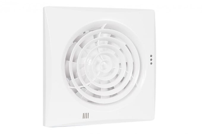 Nedco Silencio badkamerventilator ø125mm 185m3 on/off wit