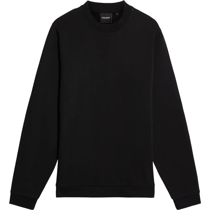 Lyle & Scott Logo Brushback Crew Neck Sweatshirt