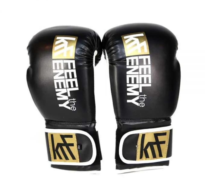 Krf Feel The Enemy New Trainingshandschoenen Zwart 8oz