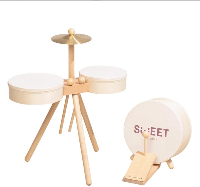 Houten Drumset | Russle
