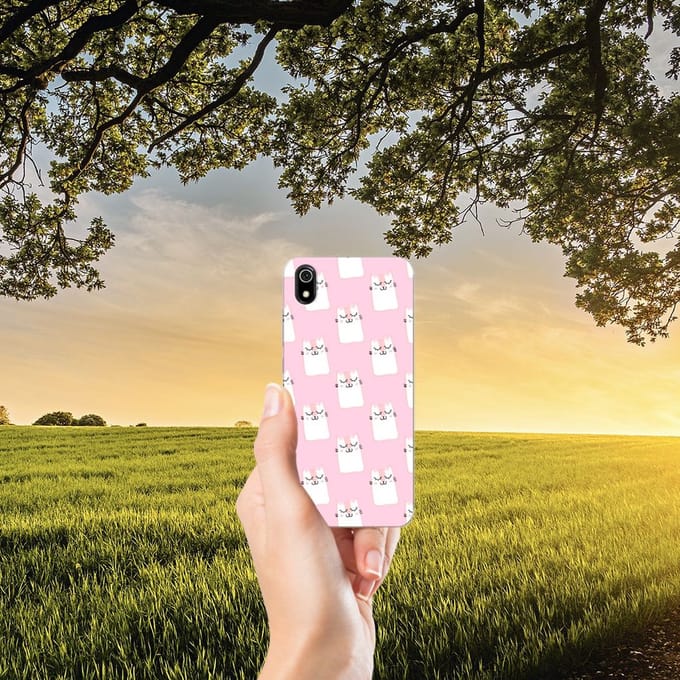 Xiaomi Redmi 7A TPU Hoesje Sleeping Cats