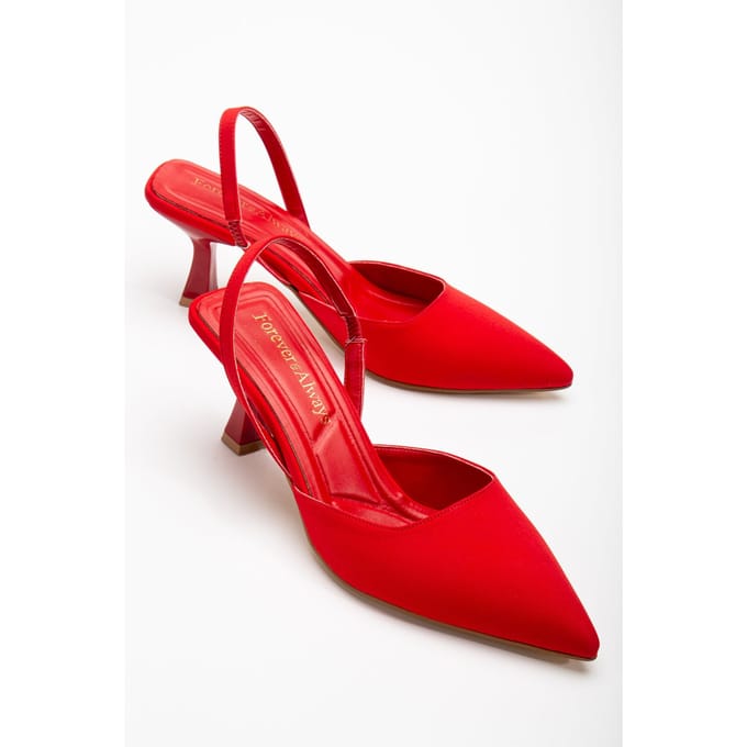 Rae Slingback Kitten Heel Pumps