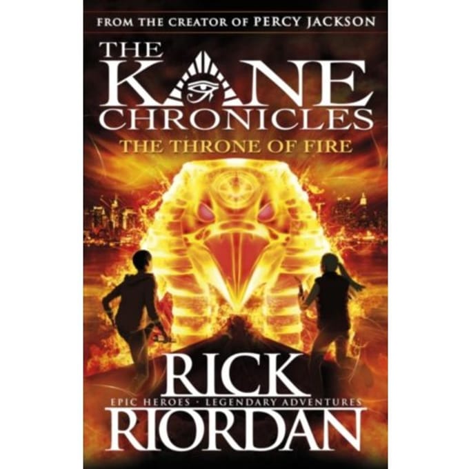 Kane Chronicles: The Throne Of Fire - Rick Riordan