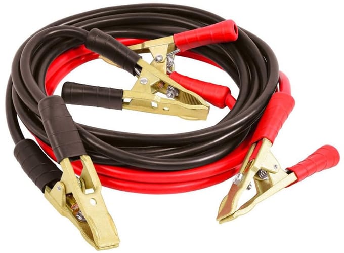 Startkabels - Hulpkabels Accu - Auto Starten - Zware Koper Aluminium - 5 meter 50 mm² - Rood Zwart