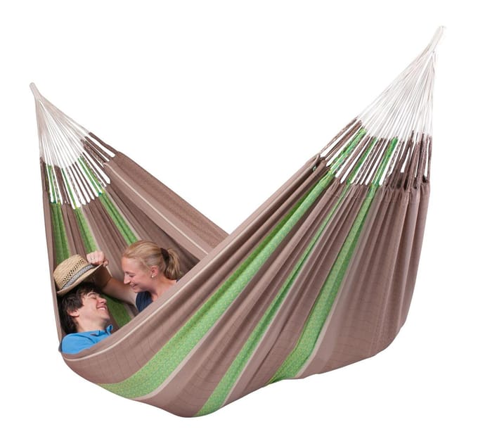 La Siesta Flora kingsize 2 persoons hangmat - Chocolate