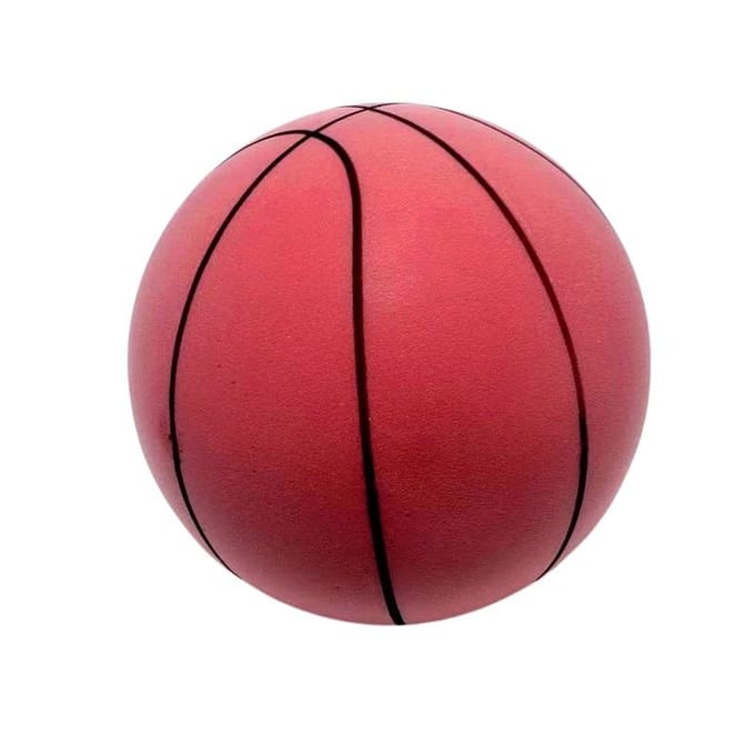 MASTER Ballon de Basket Souple - 18 cm - rouge