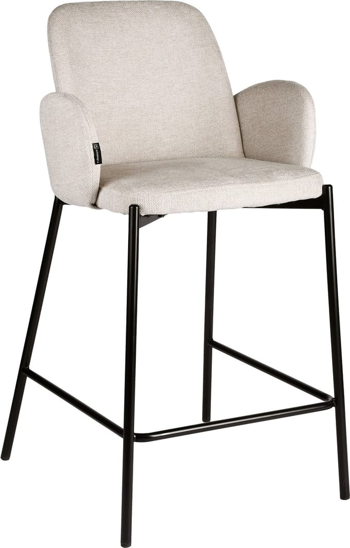 ExitoDesign GUSTO Serie - Hocker - Beige Tkanina - Ergonomisch - Modern