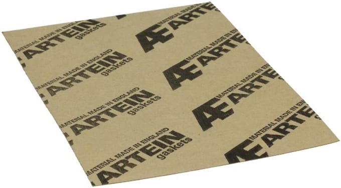 vel pakkingpapier dik 0.25mm maat - 195 x 475mm