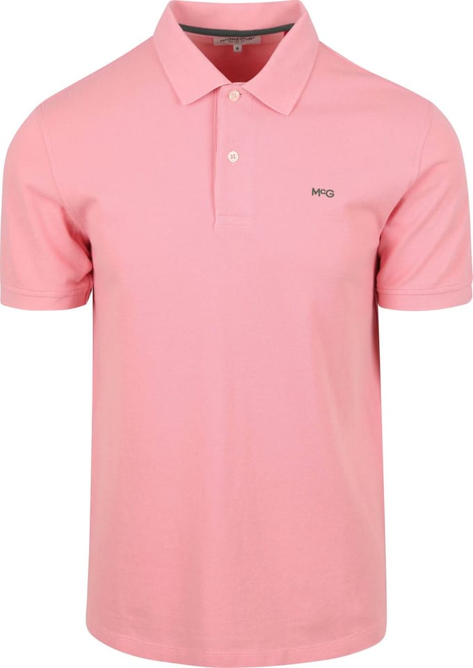 McGregor Piqué Polo Roze - Maat S - Heren