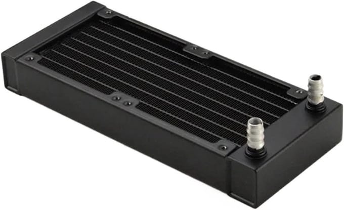 Computer Koeler - Waterkoeler Onderdeel - Component Koeling - Aluminium Constructie - 50 Gram - Zilver