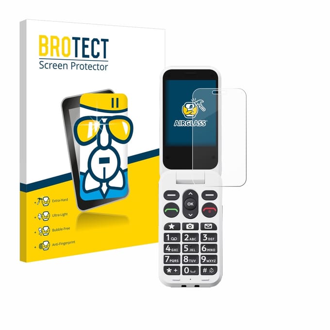 Screenprotector voor Doro Leva L30 Beschermglas transparant