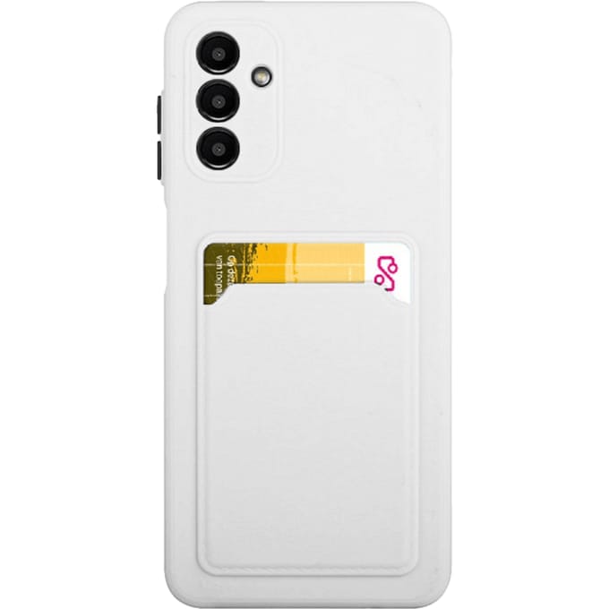 CaseBody Samsung Galaxy A53 Telefoonhoesje met Kaarthouder Wit