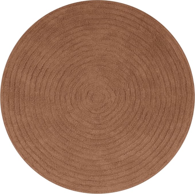 Tapis Petit Vloerkleed Robin - Cappuccino - 110 x 110 cm