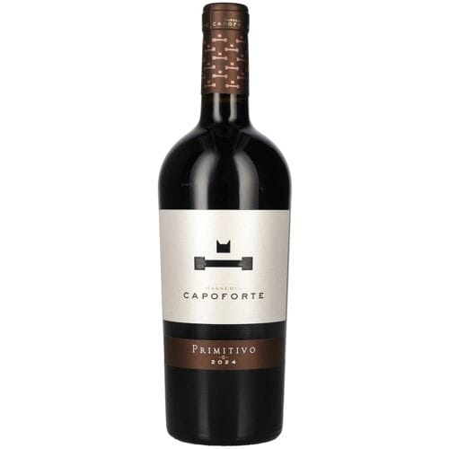 Masseria Capoforte Primitivo Salento Red IGT 2024 15% Vol. 0,75l