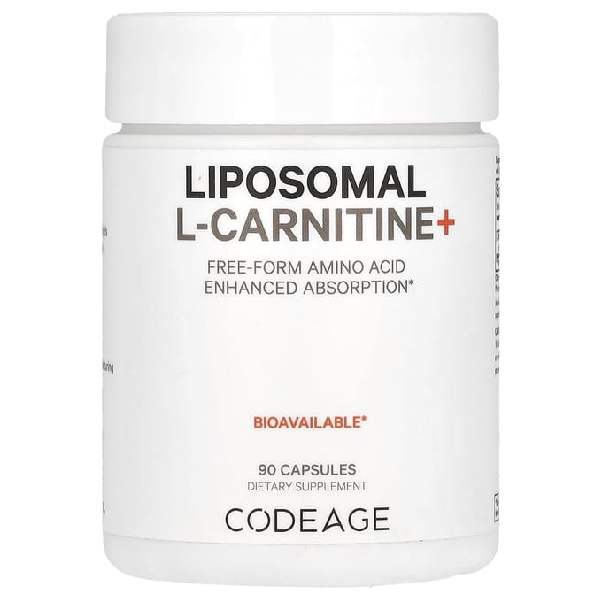 Codeage, liposomale l-carnitine+, 90 capsules